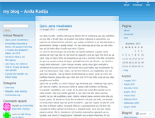 Tablet Screenshot of anilakadija.wordpress.com