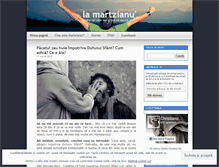 Tablet Screenshot of martzian.wordpress.com