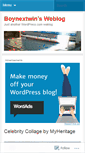 Mobile Screenshot of boynextwin.wordpress.com