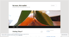 Desktop Screenshot of fatmanthinwallet.wordpress.com