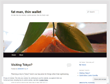 Tablet Screenshot of fatmanthinwallet.wordpress.com