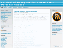 Tablet Screenshot of carnivalofmoneystories.wordpress.com