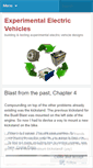 Mobile Screenshot of experimentalev.wordpress.com