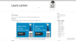 Desktop Screenshot of lauralannes.wordpress.com