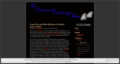 Desktop Screenshot of diamondexchangeteam.wordpress.com