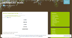 Desktop Screenshot of meaningatwork.wordpress.com