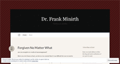 Desktop Screenshot of frankminirth.wordpress.com