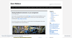 Desktop Screenshot of dmwallace.wordpress.com