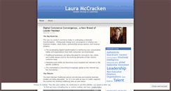 Desktop Screenshot of lauramccracken.wordpress.com