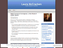 Tablet Screenshot of lauramccracken.wordpress.com