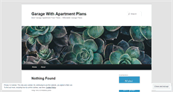 Desktop Screenshot of garageaptplans.wordpress.com