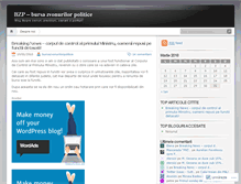 Tablet Screenshot of bursazvonurilorpolitice.wordpress.com