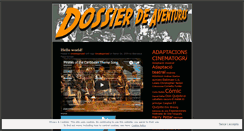 Desktop Screenshot of illadeltresor.wordpress.com