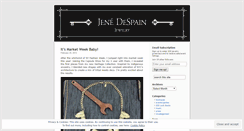 Desktop Screenshot of jenedespain.wordpress.com