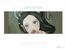 Tablet Screenshot of daniapiotti.wordpress.com