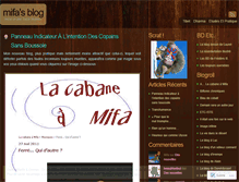 Tablet Screenshot of mifazzablog.wordpress.com