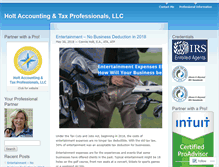 Tablet Screenshot of holtpros.wordpress.com