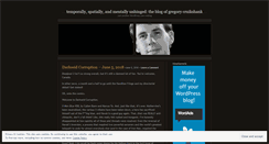 Desktop Screenshot of gregorycruikshank.wordpress.com
