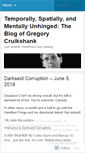 Mobile Screenshot of gregorycruikshank.wordpress.com
