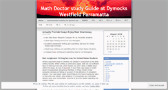 Desktop Screenshot of mathdoctor.wordpress.com