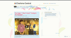 Desktop Screenshot of charismacentral.wordpress.com