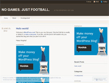 Tablet Screenshot of lsutigersfootball.wordpress.com