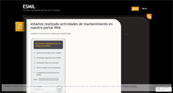 Desktop Screenshot of esmilecuador.wordpress.com