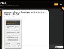 Tablet Screenshot of esmilecuador.wordpress.com