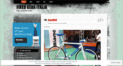 Desktop Screenshot of fixedgearitalia.wordpress.com