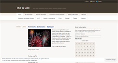 Desktop Screenshot of alisttheminoredition.wordpress.com