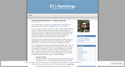 Desktop Screenshot of eliw.wordpress.com