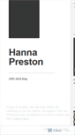 Mobile Screenshot of hannakaye.wordpress.com