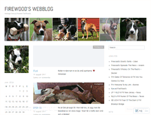 Tablet Screenshot of firewoods.wordpress.com