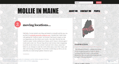 Desktop Screenshot of mollieinmaine.wordpress.com