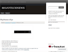 Tablet Screenshot of mojotechnews.wordpress.com