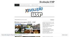 Desktop Screenshot of evolucaousp.wordpress.com