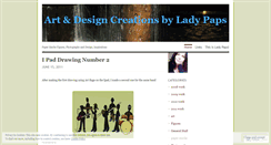 Desktop Screenshot of ladypaps.wordpress.com