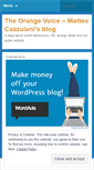 Mobile Screenshot of matteocazzulaniinternational.wordpress.com