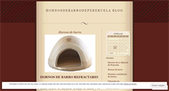 Desktop Screenshot of hornosdebarrodepereruela.wordpress.com