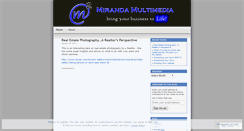 Desktop Screenshot of markmiranda.wordpress.com
