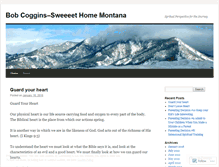 Tablet Screenshot of bobcoggins.wordpress.com