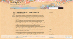 Desktop Screenshot of hmrcqrops.wordpress.com