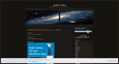 Desktop Screenshot of gusdek.wordpress.com