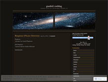 Tablet Screenshot of gusdek.wordpress.com