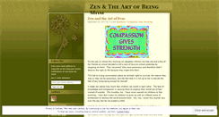 Desktop Screenshot of ecozenmama.wordpress.com