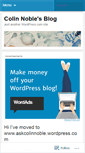 Mobile Screenshot of colinnoble.wordpress.com
