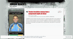 Desktop Screenshot of juniorroberti.wordpress.com