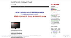 Desktop Screenshot of lcdmurah.wordpress.com