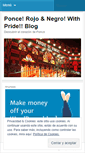 Mobile Screenshot of poncerojoynegro.wordpress.com