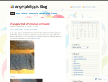 Tablet Screenshot of angelphilipp.wordpress.com